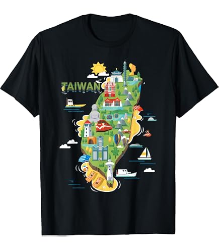 Amazon.com: I Love Taiwan T-Shirt : Clothing, Shoes & Jewelry